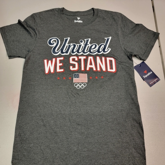 Fanatics Other - Fanatics Gray United We Stand USA Olympics T-shirt Size S